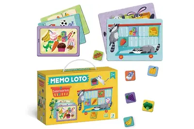 Лото 301228 "Мемо. Супермаркет" DoDo купити