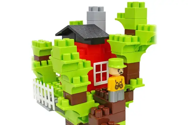 Конструктор блочний 1089 “Wild Land” 130елм. в кульку ТЕХНОК купити недорого в Україні, фото 6