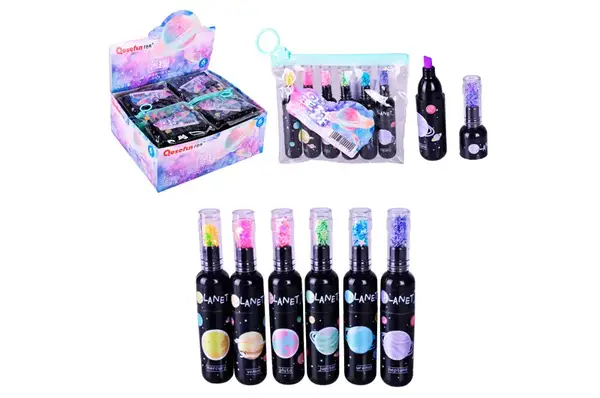 Набір маркерів CE150404 у наборі 6 кольорів 11,5*1,7*10 см, бокс 24*21*9,5 см купити