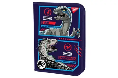 Папка для зошитів YES пластикова на блискавці В5 Jurassic World 491966 купити