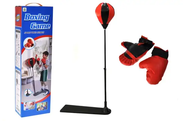 Боксерська груша DQ-150 на стійці в коробці р.53,5x9x16,5 см YG Toys купити