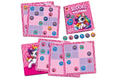 Магнітна гра RK2150-02 Roter Käfer Судоку Єдиноріг VladiToys купити