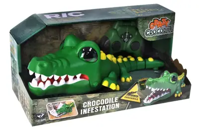 Крокодил на радіоуправлінні YS07 р-р 39.5x18.5x17.6 см, в кор. 37.5x18.4x17.7см купити