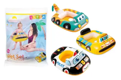 Круг INTEX з отворами для ніг (3 види, 1-2 роки) 59586 р.70*57/81*72/71*58 см купити