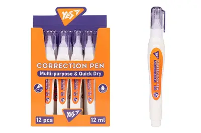 Коректор-ручка Yes 12 мл 340111 купити