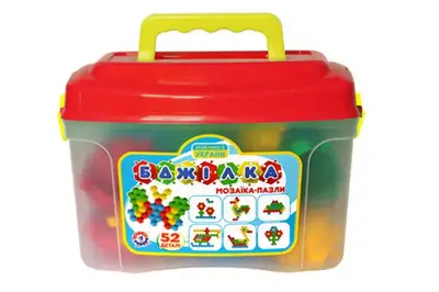 Мозаїка 3619 "Бджілка" 52 дет. 60 мм ТЕХНОК купити