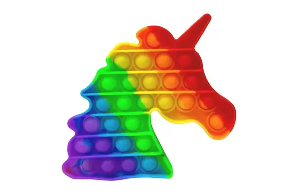 Антистрес "Pop It" "Unicorn" LK2029 р.15*14,5*2см купити