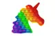 Антистрес "Pop It" "Unicorn" LK2029 р.15*14,5*2см купити недорого в Україні, фото 11901