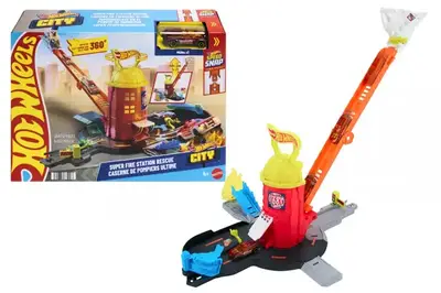 Ігровий набір "Пожежно-рятувальна суперстанція" Hot Wheels купити