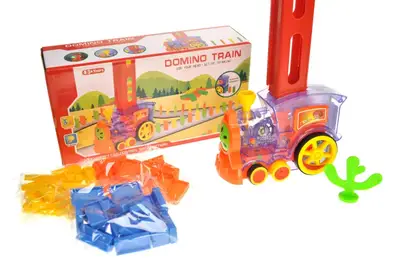 Потяг "DOMINO" на батарейках в коробці YXY955-1A р.26,5*8*14см купити