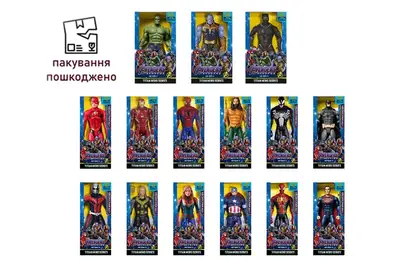 OUTLET 0 Герої 9188 Avengers 15в.кор.30,5*7*17,5 /72/ OUTLET 0 Герої 9188 Avengers 15в.кор.30,5*7*17,5 /72/ купити