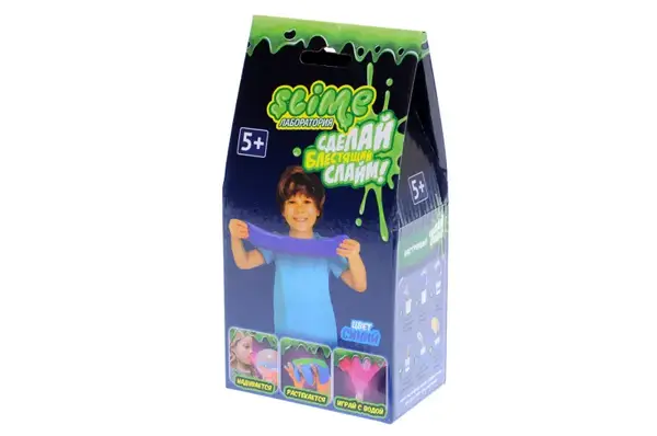 Набір "Слайм своїми руками" в коробці S100-5 р.18*10*6см. купити