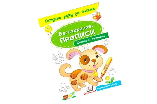 ПЕГАС Багаторазові Прописи мікс купити