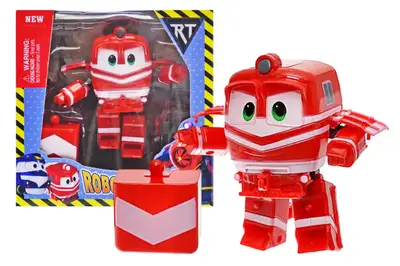 Трансформер "Потяг" в коробці, 4 види, 818820 р.16,5*16,5*8,5см. купити