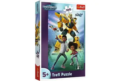 Пазли - 100 елм. - 16457 "Трансформери. Команда роботів-трансформерів", Trefl купити