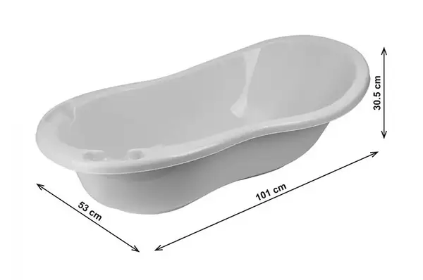 Ванночка 1157 сіра р.101 см ТЕХНОК купити недорого в Україні, фото 3