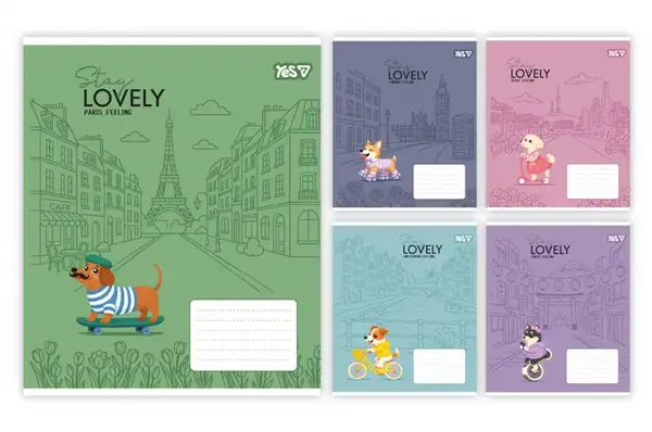 Зошит 12 Коса лінія 768767 "Stay lovely" Yes купити