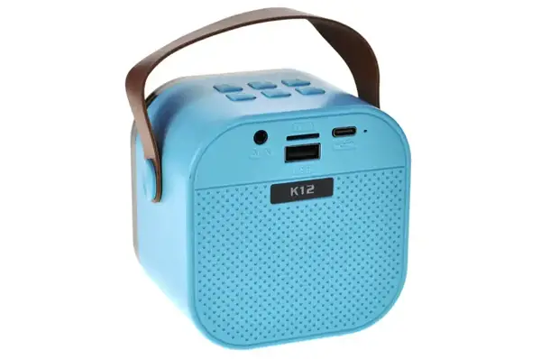 Караоке з 2 мікрофонами Стіч Stitch! блутуз колонка на акумуляторі,слот для карти пам'яті,13x7x14см купити недорого в Україні, фото 6