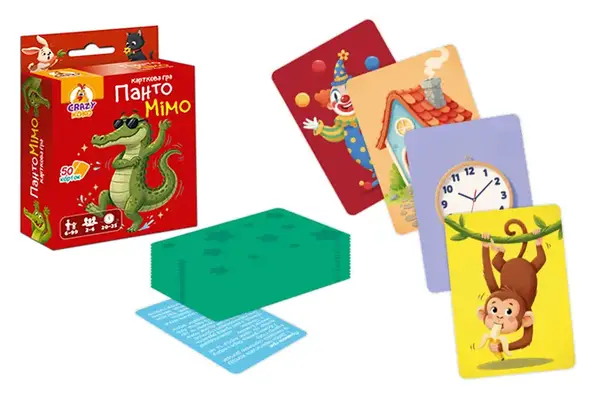 Гра настільна розважальна VT5904-08 "Пантомімо" Vladi Toys купити недорого в Україні, фото 2