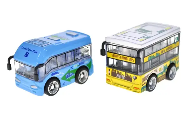 Автобус металевий XG879-017 інерційний, в дисплеї 16шт р.26x24,5x4,5см YG Toys купити недорого в Україні, фото 3