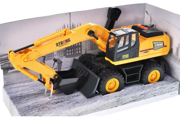 Екскаватор інерційний RJ9810A озвучений, зі світлом, в коробці р.35,5x17,7x12,5 см YG Toys купити недорого в Україні, фото 3