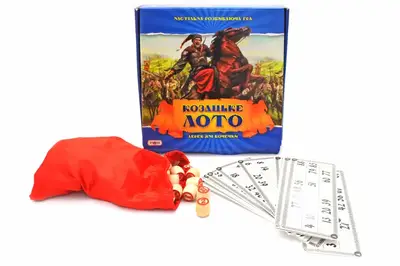Лото з дерев`яними бочонками "Козацьке" 341 STRATEG купити