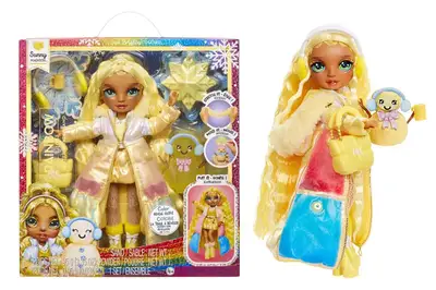 Лялька 120858 САННІ серії "Winter Wonderland" (з аксесуарами) RAINBOW HIGH купити