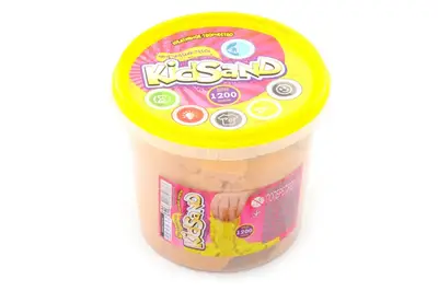 Набір з кінетичним піском KS-01-04 "KidSand" 1200 гр. в відрі DANKO купити