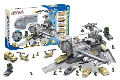 Літак військовий з набором в коробці P936-A р.48,1*28,7*9,6см купити