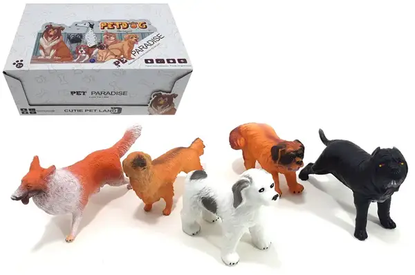 Набір собак, в дисплеї 5шт HY6777-3 р.36*22*15,6см купити