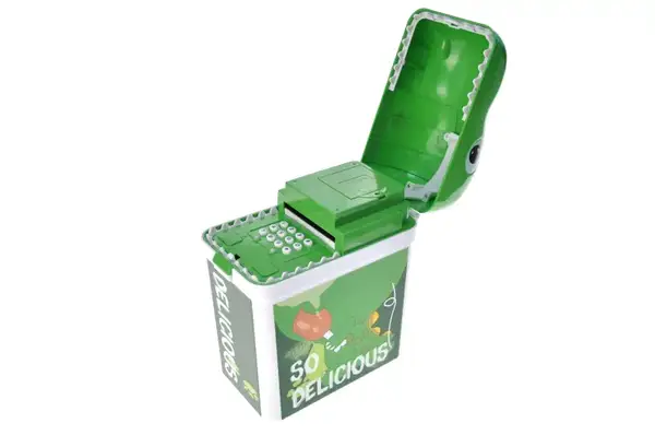 Сейф 1521-1 "Динозаврик" батарейка, світло, звук, аксес. короб.29*13*22 см купити недорого в Україні, фото 3