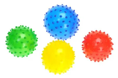 М'яч дитячий 6228 "Їжачок" 4 шт в сітці, в коробці р.40x9x9 см YG TOYS купити