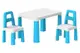 Стіл дитячий з двома стільцями 0471 блакитний ТЕХНОК купити недорого в Україні, фото 55547