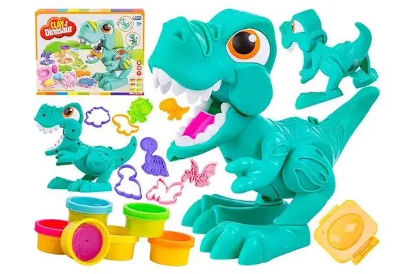 Набір тіста для ліпки "Динозаврик" SM8068 р.27,6*7,7*21,5см купити недорого в Україні, фото 2