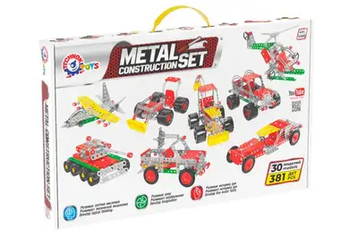 Конструктор металевий 4364 “Мегауніверсал” 381 дет. в коробці ТЕХНОК купити