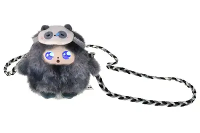 М'яка іграшка сумочка з ШІ 29572А сіра, штучний інтелект, у коробці р.14*10*22 см купити