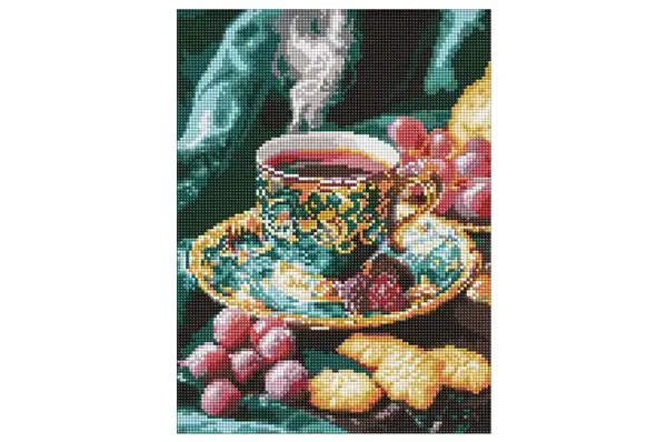 Набір з алмазною мозаїкою AMO8130 "Кава по-турецьки" 30х40см IDEYKA купити