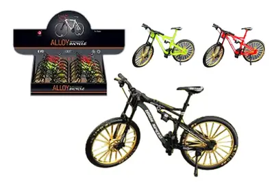 Велосипед металевий 7634 в блоці 12шт. р.36x12x27,5 см YG Toys купити
