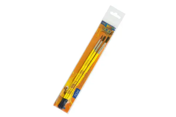 Набір із 3-х пензлів ZB.6963PR-2 "Поні круглий" 2, 4, 6, SMART Line ZiBi купити