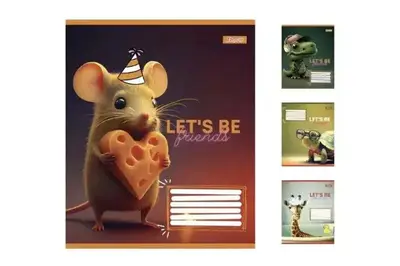 Зошит 12 аркушів лінія в асортименті YES/1 Вересня купити