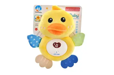 Брязкальце 606A-7 "Каченя" р.17x6,5x18 см YG Toys купити