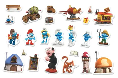 Магнітна гра 200627 "Смурфики" з планшеткою DoDo купити