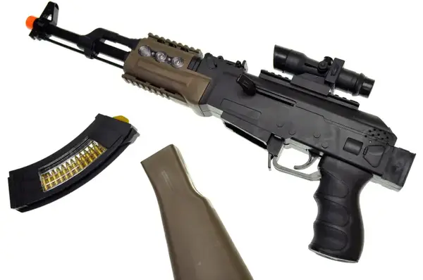 Автомат музичний в коробці 720B р.47*19,5*5,5см купити недорого в Україні, фото 3