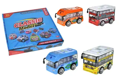 Автобус металевий XG879-017 інерційний, в дисплеї 16шт р.26x24,5x4,5см YG Toys купити