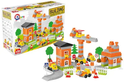 Конструктор блочний 9994 "Будмайданчик” 170 дет. в коробці ТЕХНОК купити