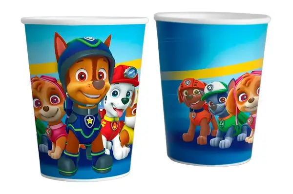 Паперові стаканчики 12018 "Щенячий патруль" 10шт/уп. (250мл.) Твоя Забава купити