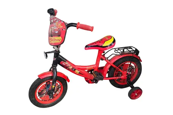 Велосипед Тачки, Людина павук d.12 купити недорого в Україні, фото 3