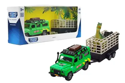 Ігровий набір – LAND ROVER (з причепом і динозавром) 520178.270 купити