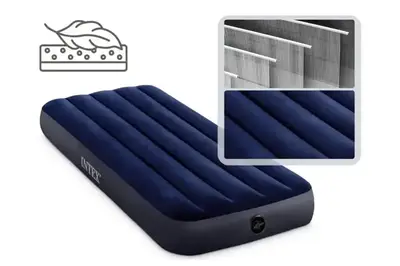 Матрац 64756 велюровий, клапан 2в1 р.76x191x25 см INTEX купити