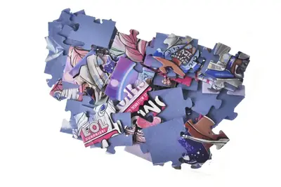 Гра-головоломка. Набір пазлів LP60-004 L.O.L. Surprise! O.M.G. Fashion Show,60 елементів IDEYKA купити